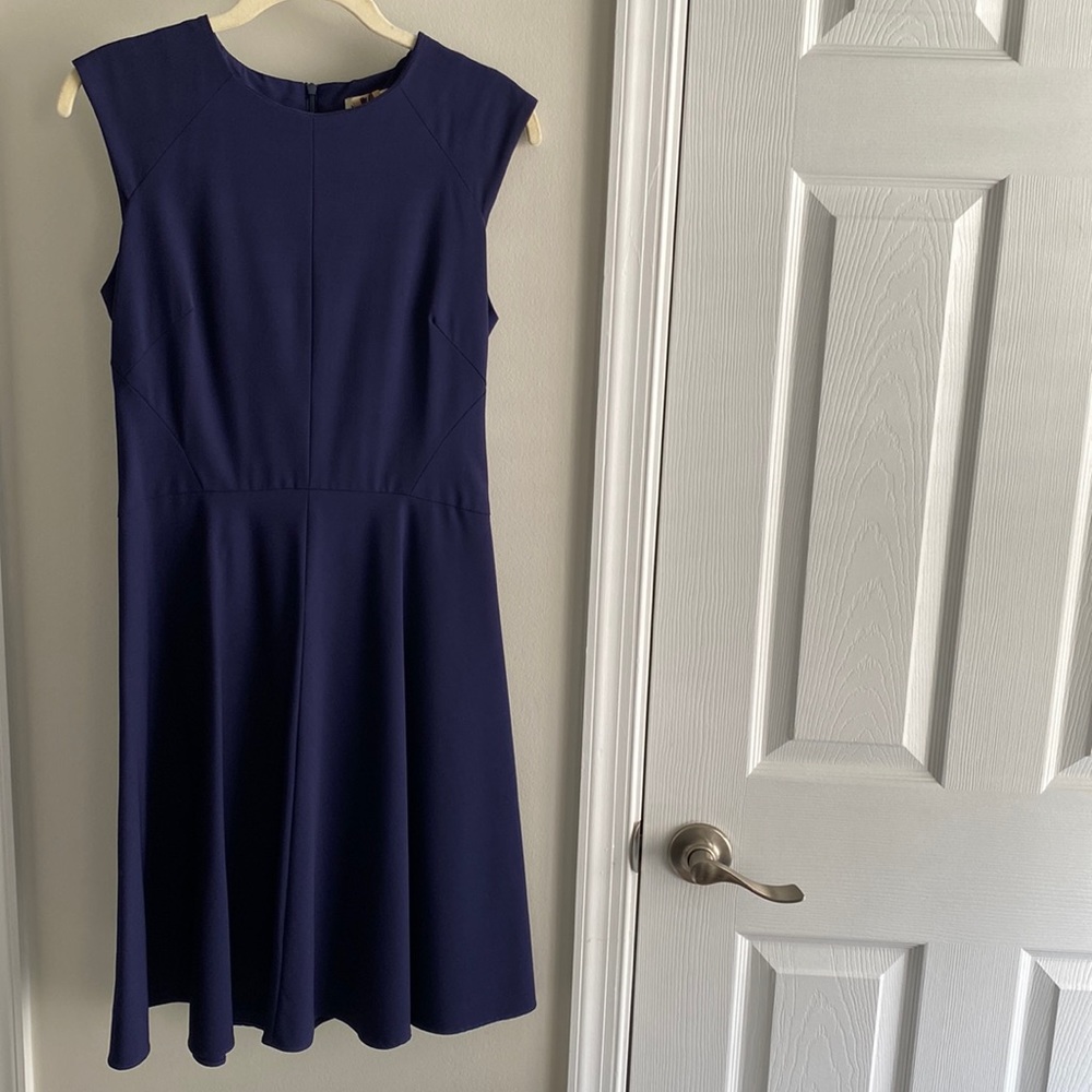 MM LaFluer navy blue dress